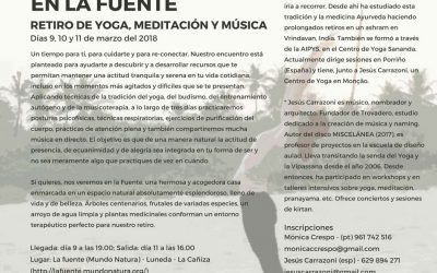 Encuentro en LaFuente | Retiro de Yoga, Meditación y Música